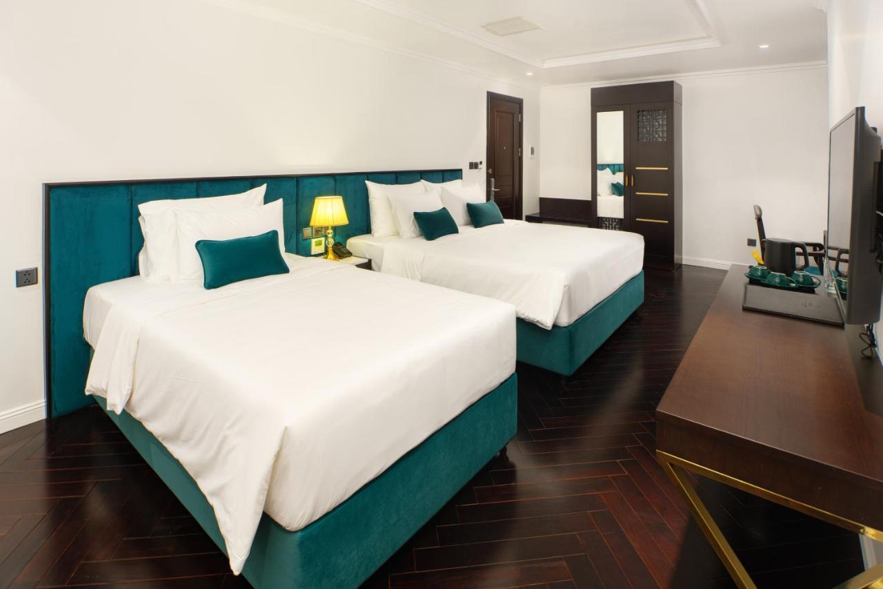 The Almin Hotel Hạ Long Exterior foto